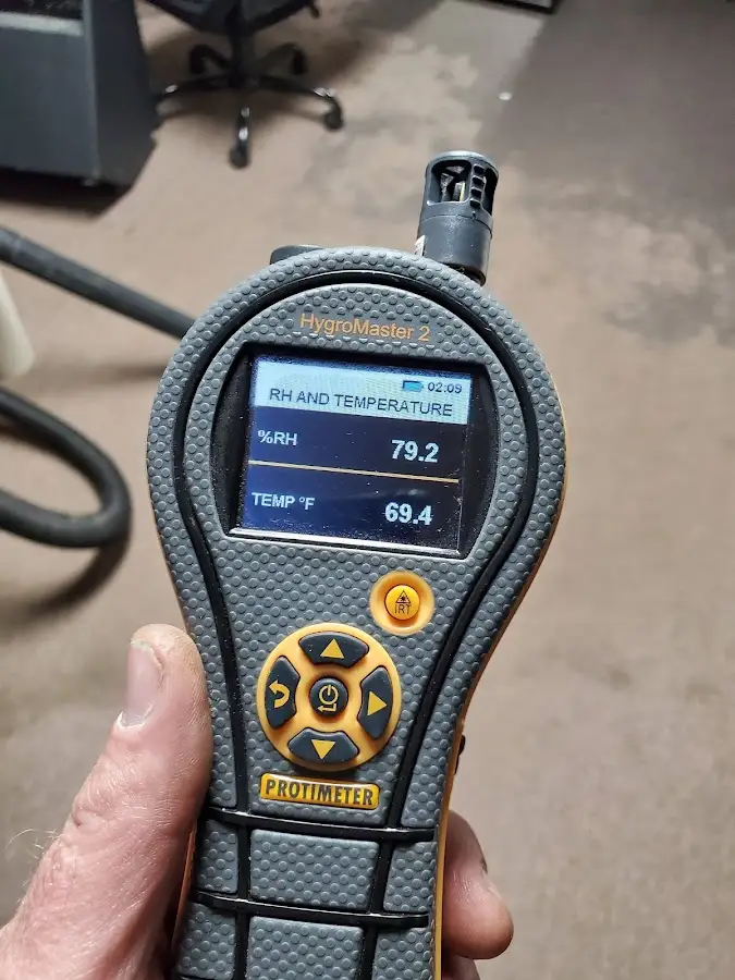 Moisture meter humidity assessment for Mold Remediation & Removal in Sun City West